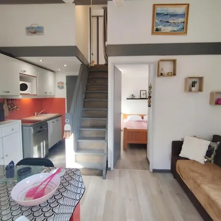 Vila T2 Mezzanine - 6 Pers - Parking, Piscine, Clim - Fr-1-795-55 *