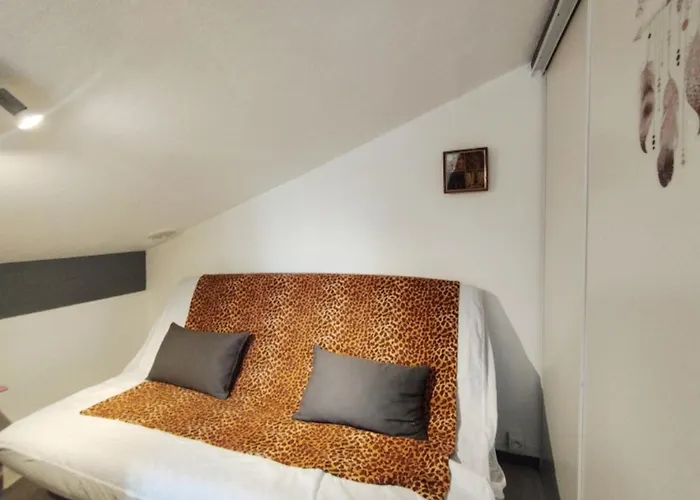 T2 Mezzanine - 6 Pers - Parking, Piscine, Clim - Fr-1-795-55 Villa