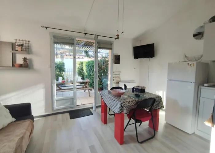Villa T2 Mezzanine - 6 Pers - Parking, Piscine, Clim - Fr-1-795-55