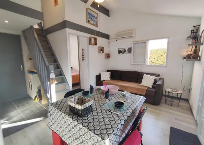 T2 Mezzanine - 6 Pers - Parking, Piscine, Clim - Fr-1-795-55 Villa *