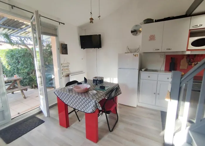 Villa T2 Mezzanine - 6 Pers - Parking, Piscine, Clim - Fr-1-795-55 *
